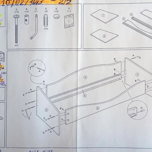 Natūrali medžio masyvo lova su moderniu stiliumi