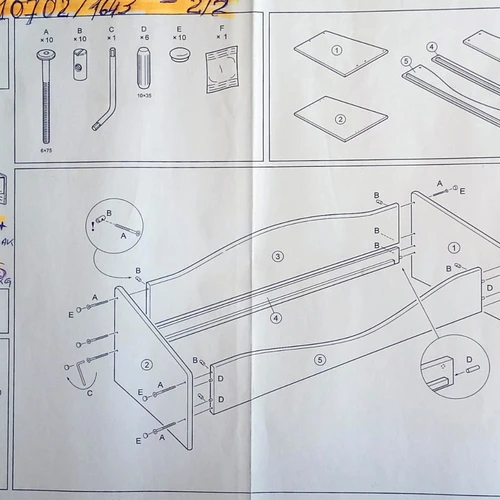 Tvarkinga ir patvari 1G klasės lova 60372