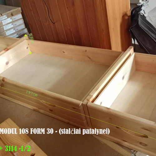 STALČIAI LOVAI - MODUL 108 FORM 30