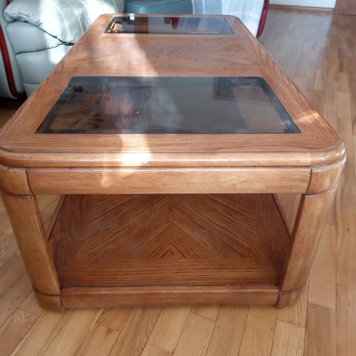 Thailando gamybos tropinio medžio kavos-žurnal staliukas