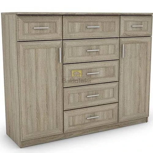 Moderni spinta 140 cm pločio, 18 mm LMDP, individuali spalva