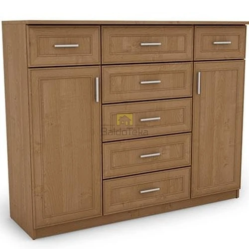 Praktiška spinta 140x112x44 cm, 18 mm LMDP, spalva pagal pageidavimą