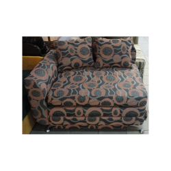 Viengulis fotelis su patalynės dėže ir spyruokliniu čiužiniu