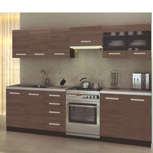 Ąžuolo Santana spalvos stalas 260 cm ilgio