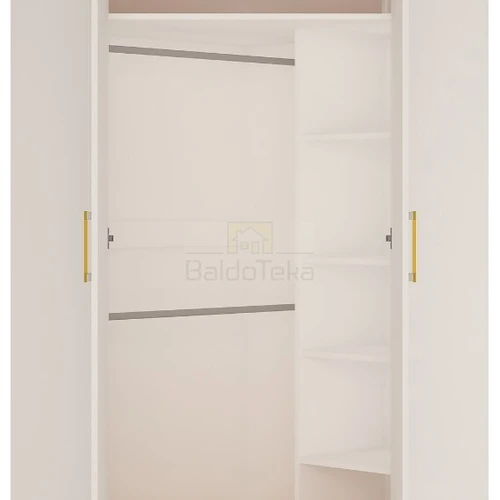 Plati ir erdvi spinta su reguliuojamomis lentynomis