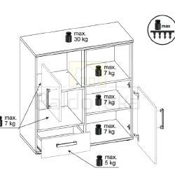 Individuali rankenėlių spalva pagal jūsų pasirinkimą
