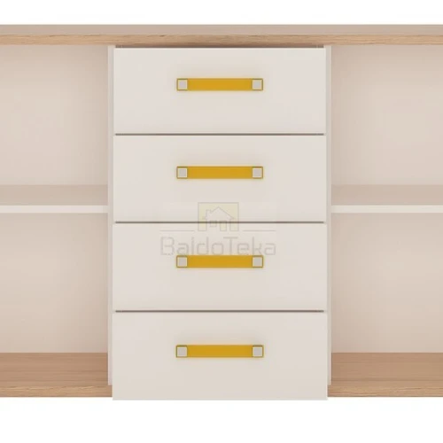 Individualizuokite su skirtingų spalvų rankenėlėmis