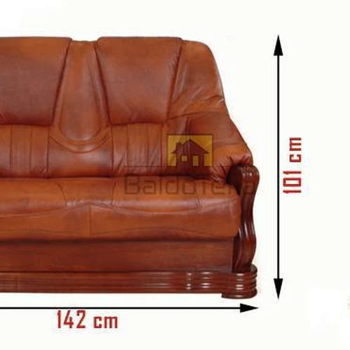 Minkšti baldai su išskleidžiama lova 90x189 cm