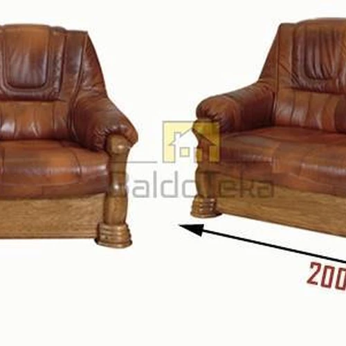 Minkšti baldai su išskleidžiama miegamąja dalimi