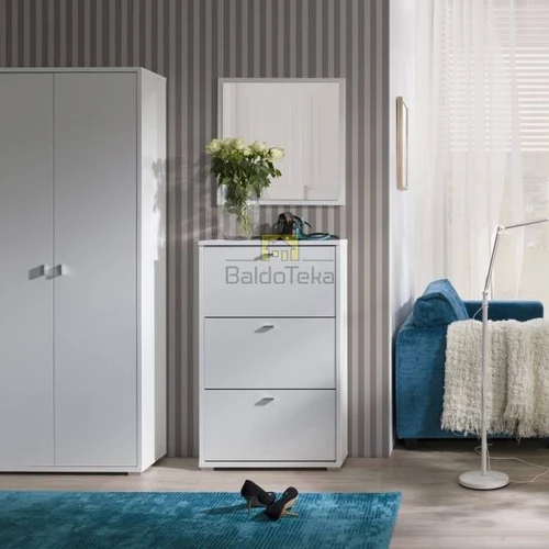 ANTER 2 prieškambario spinta su veidrodžiu ir batų dėže