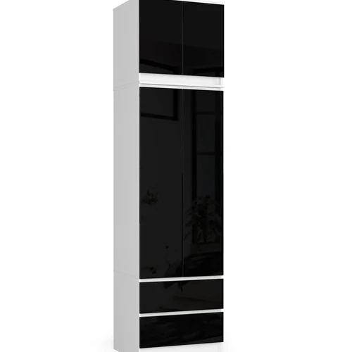 Modernus spintos prailginimas su blizgančiais fasadais