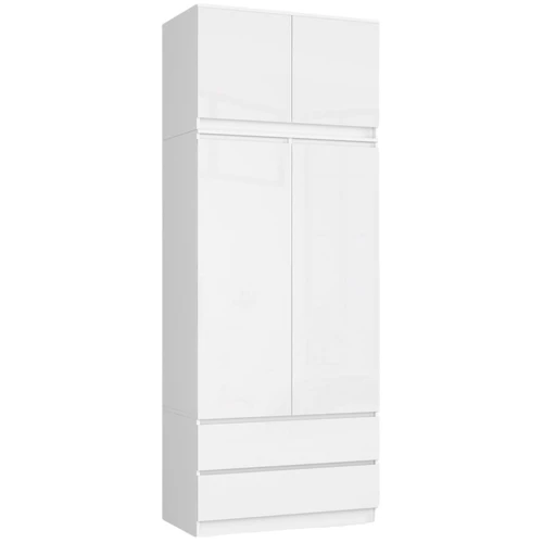 Praktiška spinta su 2 lentynomis ir varstomomis durimis