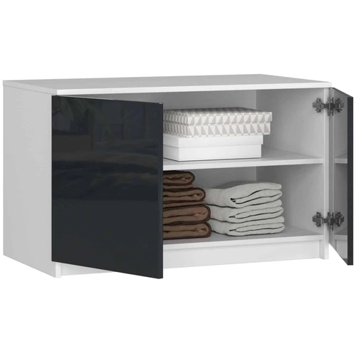 Erdvus spintos prailginimas su dviem lentynomis ir ABS briauna