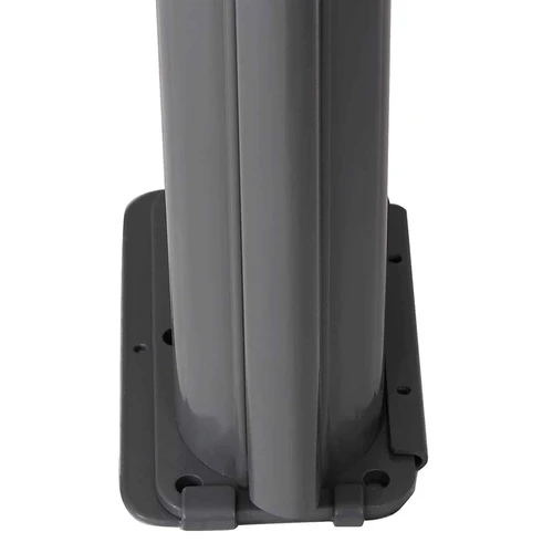 Įžeminamas laikiklis markizės dėžei – praktiška sprendimas