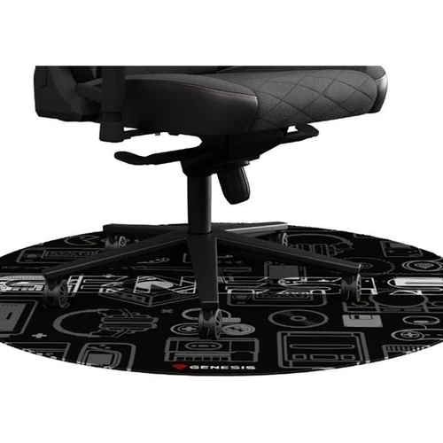 Apvalus grindų kilimėlis Genesis Tellur 300 Round Gear - Kilimai