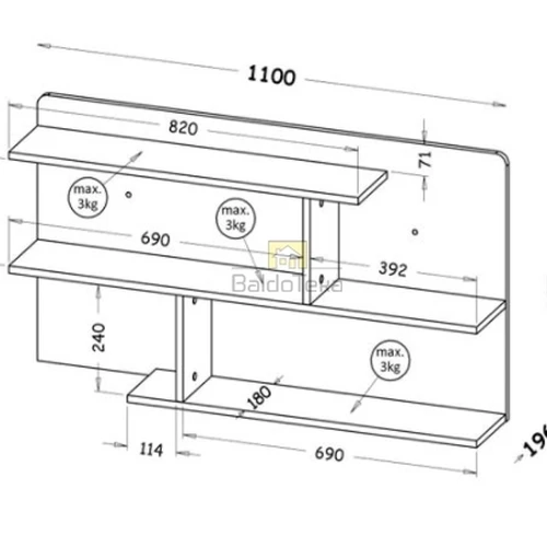 Individualūs stalai su spalvos pasirinkimu