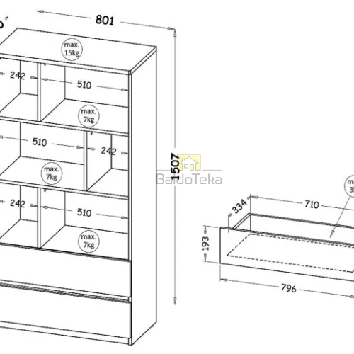 Individualios spalvos spintos – 81/150,7/40 cm, puiki kokybė