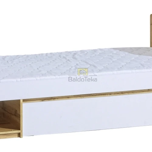 Aukštos kokybės LMDP lova su poliuretaniniu čiužiniu