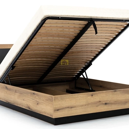 Stilinga lova be čiužinio, tinka 140×200 cm