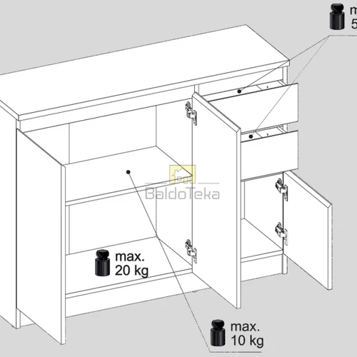 Moderni balta spinta su LMDP dangomis