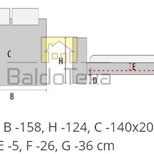 140x200 cm čiužiniui