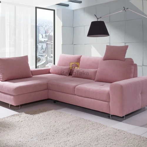 Patogi lova su miegamąja dalimi 146×214 cm ir ergonomišku dizainu