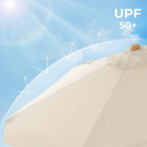 Medinė konstrukcija sodo skėčiui