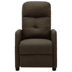 Atlošiamas krėslas (rudos spalvos) - Foteliai