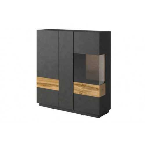 Aukšta komoda 3D1SZ SE46 SILKE matera / matera - wotan ąžuolas