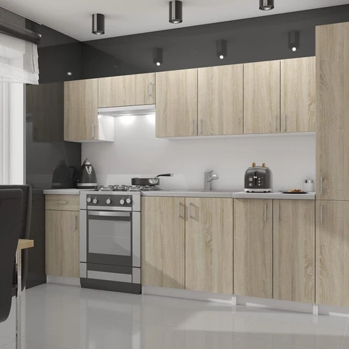 Trinčiai atsparus laminuotas virtuvės stulpas