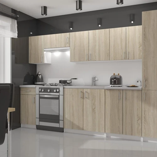 Estetinė šaldytuvo spintelė iš laminuotos plokštės