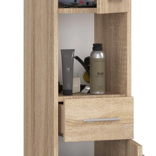 Aukštos kokybės laminuota spintelė su reguliuojamomis kojelėmis