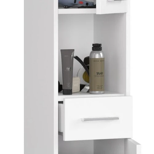 Spintelė su reguliuojamomis kojelėmis ir pakabomis