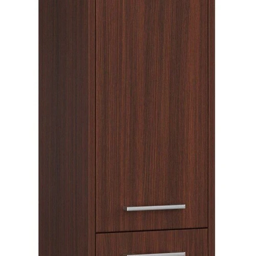 Aukšta vonios spintelė-lentyna NORE Fin, tamsiai ruda