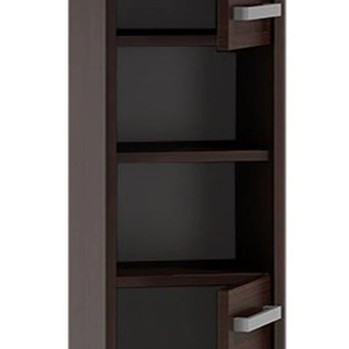 Moderni vonios spintelė iš MDP su PVC kraštų apdaila