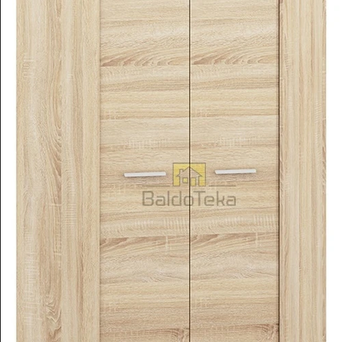 Didelės talpos spintos su šviesaus ąžuolo sonoma ir moderniu stiliumi