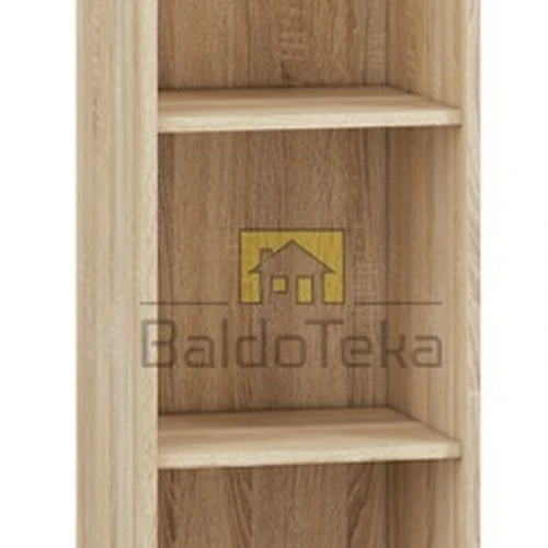 Kompaktiška 40x200x34 cm spinta šviesaus ąžuolo sonoma