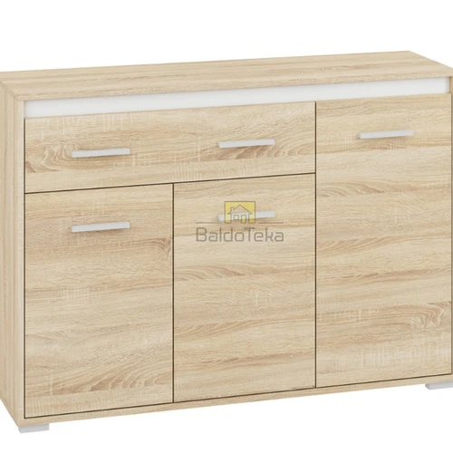 Plati spinta su šviesaus ąžuolo sonoma apdaila