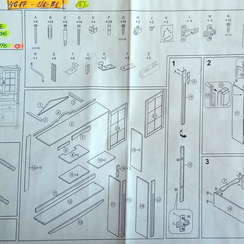 Aukštos kokybės medžio masyvo vitrina RIBE Overdel 60772