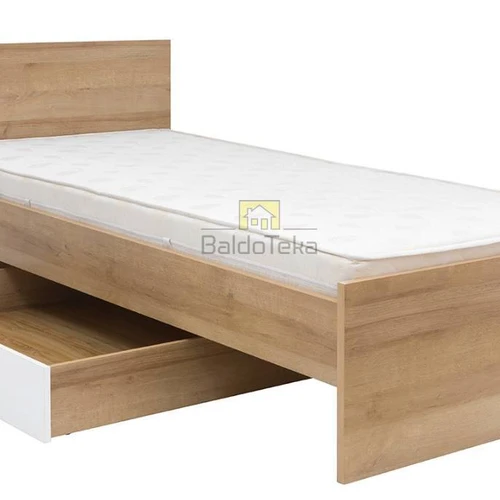 Patogi lova be grotelių ir patalynės dėžės