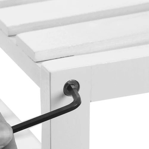 Balta SONGMICS lentyna – funkcionalumas ir modernus stilius jūsų namuose