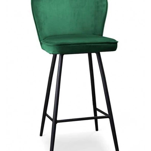 Patogi baro kėdė AINE 70 su juodomis metalinėmis kojomis