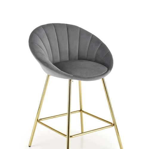 Aksominė pagalvė su chromuoto plieno pagrindu