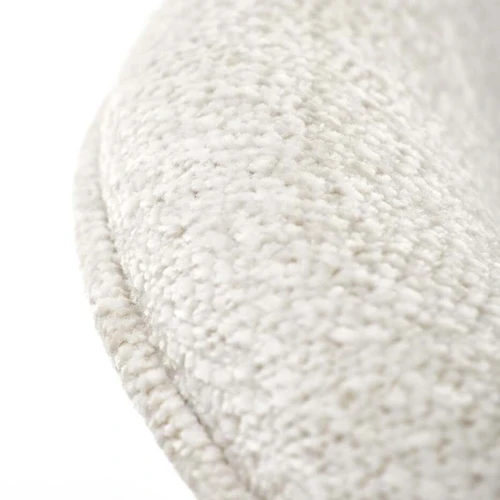 Elegantiškos smėlio spalvos kėdės su chromuotu plienu