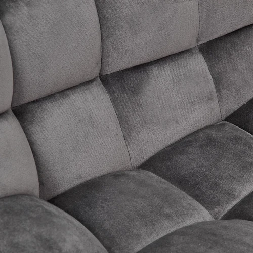 Ergonominė pilka sofos lova su reguliuojama atrama