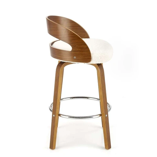 Minkšta riešuto spalvos kėdė su ergonominėmis savybėmis