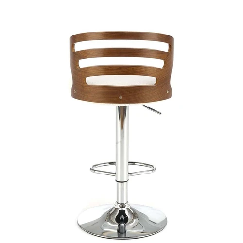 Stylinga kreminė kėdė su riešuto atspalviu ir ergonomiška forma