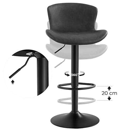 Aukštos kokybės baro kėdės su plieniniu pagrindu