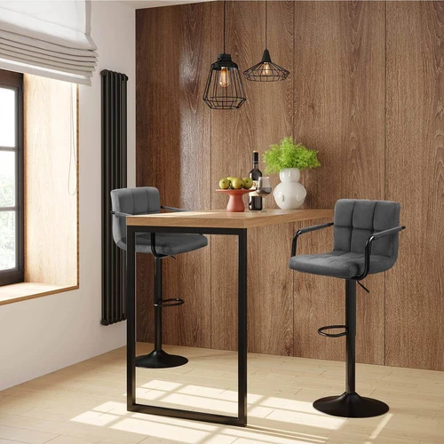 360° besisukančios virtuvės kėdės su neslystančiu pagrindu