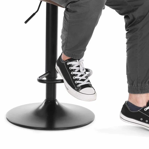 Ergonomiškos baro kėdės su reguliuojamu aukščiu ir patvariu grąžinimo cilindru